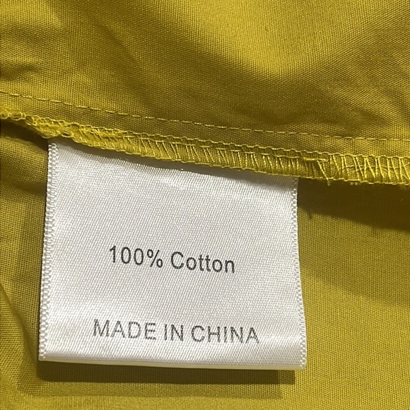 O.P.T  COLETTE Yellow Ruched Top COTTON MIDI DRESS,SPRING GARDEN PARTY SIZE M. - Picture 11 of 11